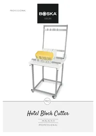 Notice Boska HOTEL BLOCK CUTTER Trancheuse