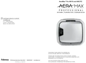 Notice AeraMax PRO III Purificateur d'air