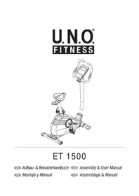 Notice Motive Fitness ET 1500 Vélo d'appartement