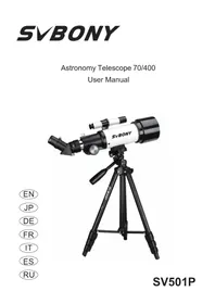 Notice SVBONY SV501P Télescope