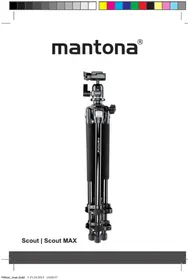 Notice Mantona SCOUT Trépied