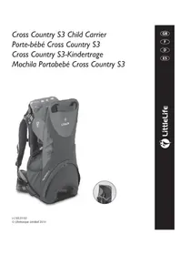 Notice Littlelife CROSS COUNTRY S4 Produits bébés