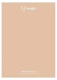 Notice TensCare UNIGLO Elektronischer Muskelstimulator