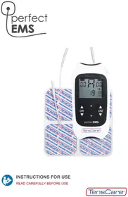 Notice TensCare PERFECT EMS Elektronischer Muskelstimulator