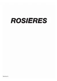 Notice ROSIERES DRBT5518DW холодильник