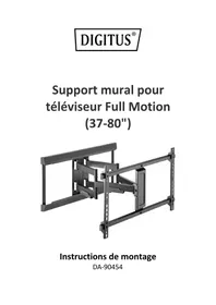 Notice Digitus DA-90454 Support mural