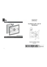 Notice Digitus DA-90350 Support mural