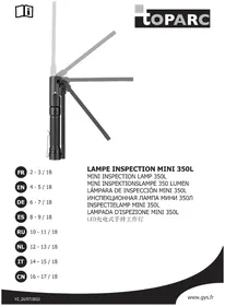 Notice GYS MINI 350L Éclairage