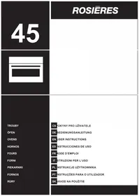 Notice ROSIERES RMC34NSM0 Microwave Oven