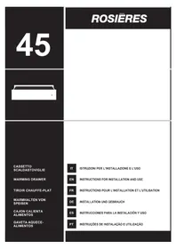 Notice ROSIERES RPWD14NSM Cassetti e armadi riscaldati