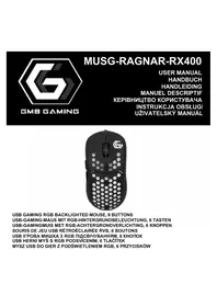 Notice GMB Gaming MUSG-RAGNAR-RX400 Souris