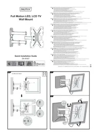 Notice Digitus DA-90357 Support mural