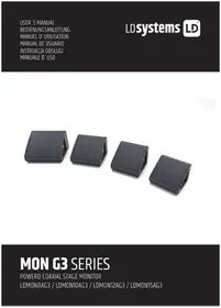 Notice LD Systems MON 15 A G3 Haut-parleur