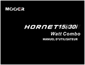 Notice Mooer HORNET 30I Recepteur