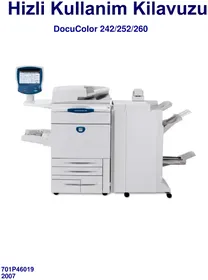 Notice XEROX DOCUCOLOR 252 Imprimante