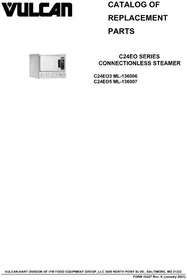 Notice Vulcan C24EO3 Nettoyeur à vapeur