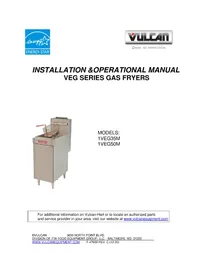 Notice Vulcan VEG50 Friteuse