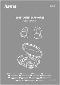 Notice HAMA SPIRIT ATHLETICS 00184113 Casque Bluetooth