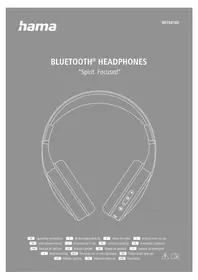 Notice HAMA SPIRIT FOCUSED 00184160 Casque Bluetooth