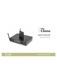 Notice the t.bone GIGA PRO BODY SET Microphone