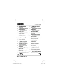 Notice Toolson PRO-AS 3 6 LI Visseuse