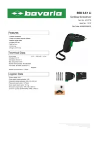 Notice Bavaria BSD 3 6/1 LI Visseuse