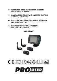 Notice Pro-User APR043X2 Dashcam