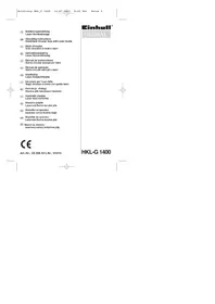 Notice Global HKL-G 1400 Scie