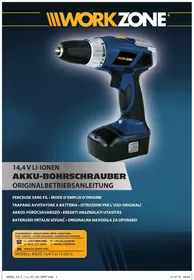Notice Workzone WZAS 14 4/1 LI Perceuse