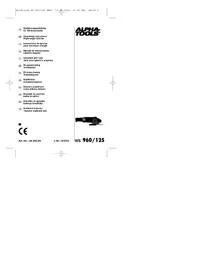 Notice Alpha Tools WS 960/125