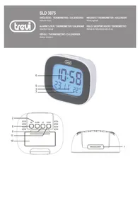 Notice Trevi SLD 3875 Radio-réveil