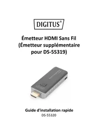 Notice Digitus DS-55320 Pointeur sans fil