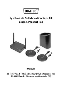 Notice Digitus DS-55317 Extension audio/video