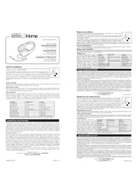 Notice eKids M40.FXV2 Casque