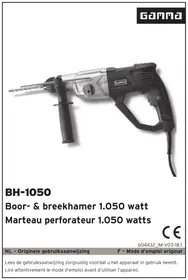 Notice Gamma BH-1050 Perceuse
