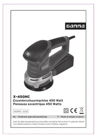 Notice Gamma X-450HC Ponceuse