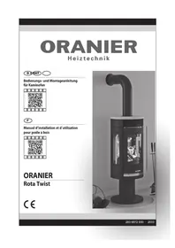 Notice ORANIER ROTA TRE 2.0 Poêle
