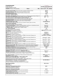 Notice ORANIER BOREAS Poêle