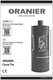 Notice ORANIER CORSO TRE Poêle