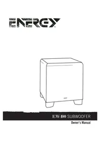 Notice Energy EW-100 Subwoofer