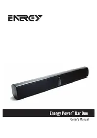 Notice Energy POWER BAR ONE Soundbar
