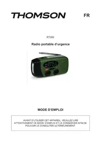 Notice THOMSON RT260 Radio
