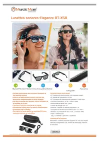 Notice MusicMan BT-X58 Bouchon d'oreille
