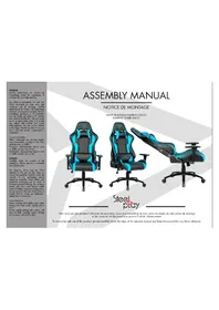Notice Steelplay SGC01 Chaise de jeux