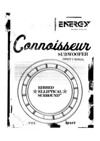 Notice Energy ESW-C8 Subwoofer