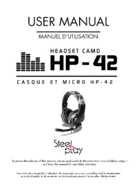 Notice Steelplay HP-42 Casque