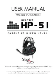 Notice Steelplay HP-51 Casque