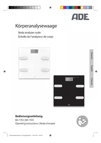 Notice ADE BA 1703 Balance