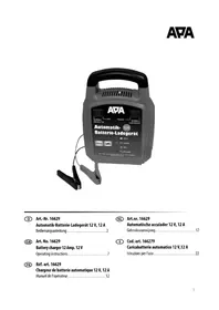 Notice APA 16629 Chargeur de piles