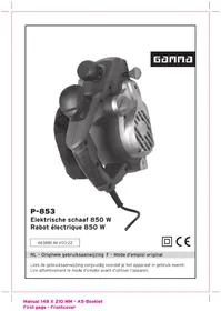 Notice Gamma P-853 Rabot